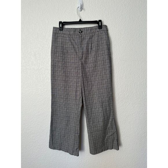 Show Me Your Mumu Plaid Clover Straight Flare Pants Size Large - Picture 1 of 5